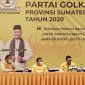 Rakornis Partai Golkar se Sumatera Barat, Jumat (16/10/2020).