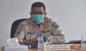 Kasat PolPP dan Damkar Provinsi Sumbar, Dedy Diantolani