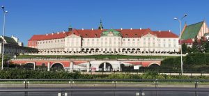 Royal Castle atau Istana Raja Polandia yang menjadi salah satu ikon wisata utama di Ibu Kota Warsawa