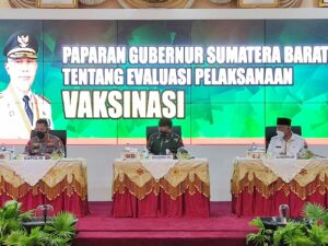 Panglima TNI dan Kapolri Apresiasi Pencapaian Vaksinasi Sumbar