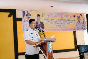 Bupati Kuansing Suhardiman Inginkan Kerjasama Antar Lembaga Dalam Peningkatan Penanggulangan Bencana