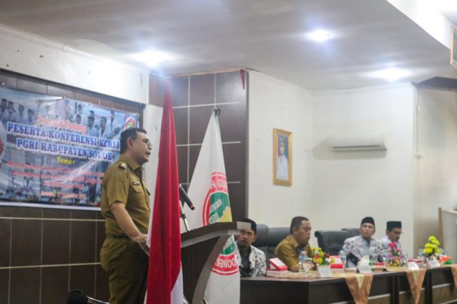 
 “Pendidikan Harus Bangkit”  Konferensi Kerja PGRI Kabupaten Solok