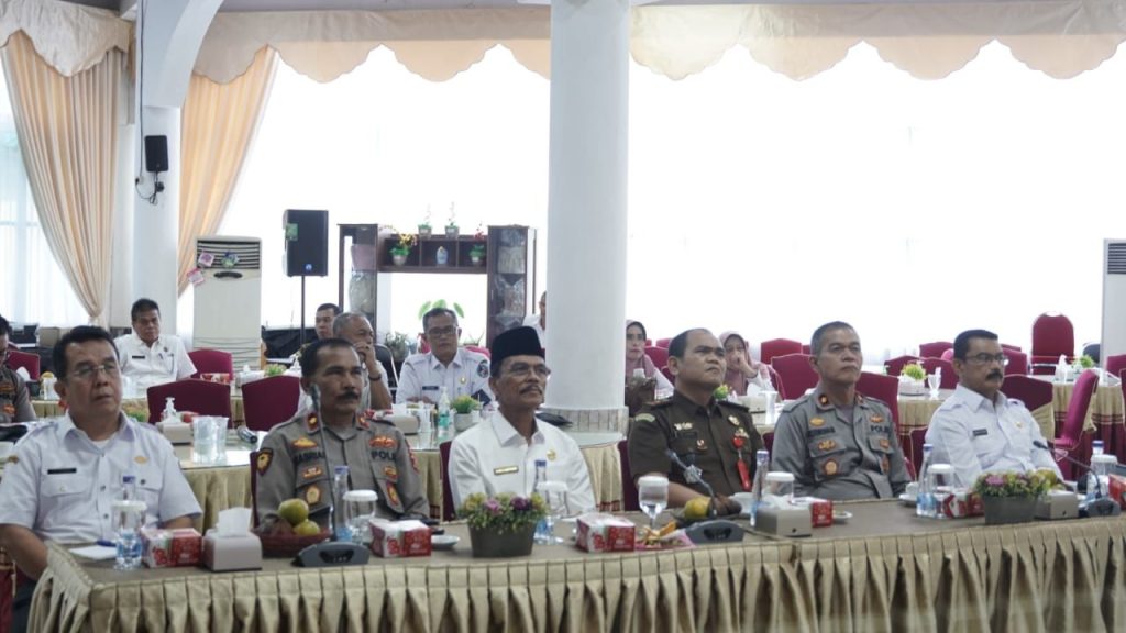 Tingkatkan Peran APIP, Bupati Safaruddin dan Forkopimda Ikuti Rakor Inspektur Daerah