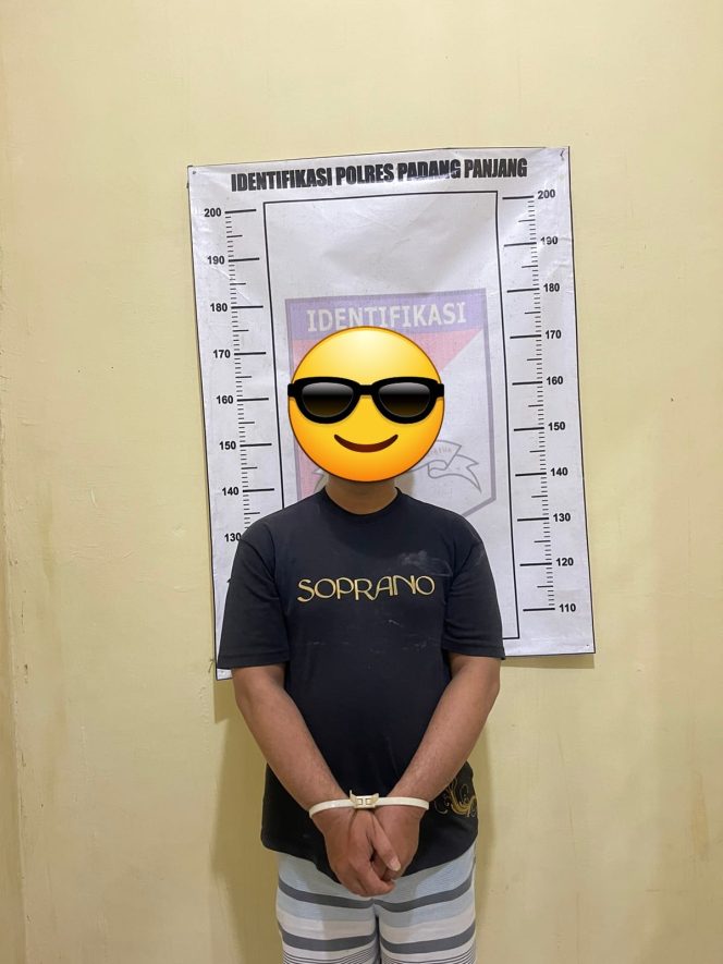 
 Tim Karanggo Polres Padang Panjang Tangkap ‘AB’ Residivis Narkotika