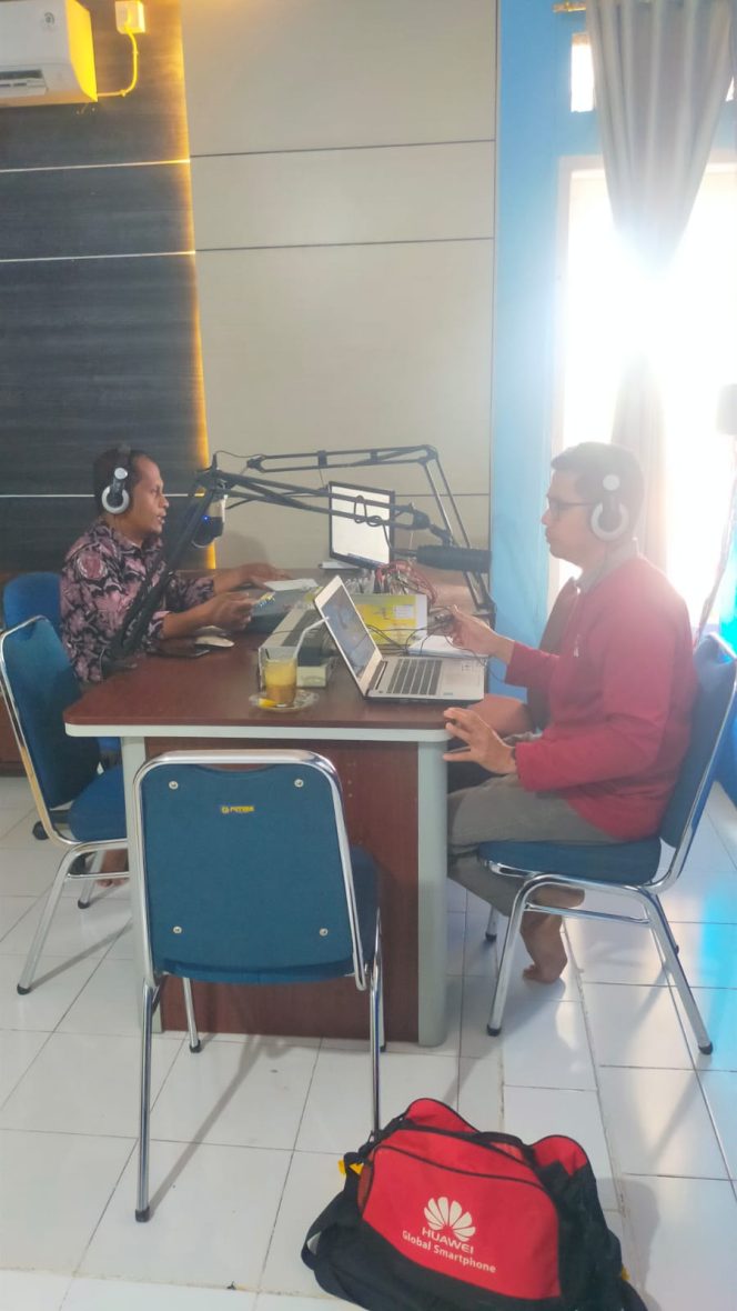 
 BPP Kecamatan IV Nagari Sosialisasikan TOGA Melalui Radio