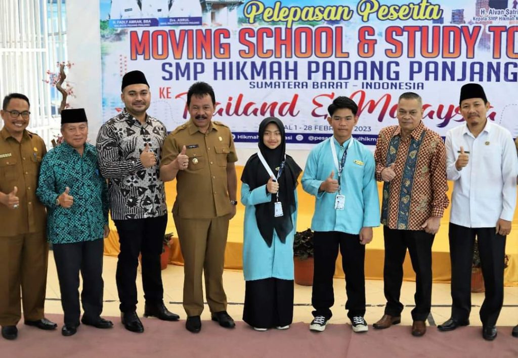 Moving School Ke Thailand, Wawako Padang Panjang Apresiasi SMP Hikmah