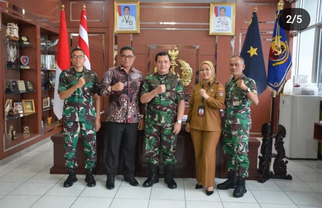 Ketua DPRD Kota Padang Kunjungi Danlantamal II, Ini yang Dibahas