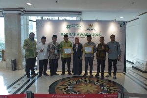 BAZNAS Kota Padang Raih Penghargaan BAZNAS Award Kategori Pengumpulan Retail Terbaik di Indonesia