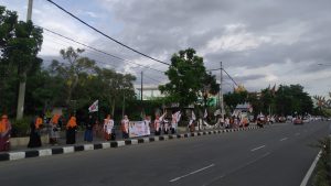Sambut Bulan Suci, DPD PKS Kota Padang Adakan Flashmob Tarhib Ramadhan