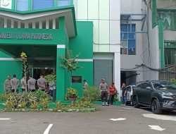 Suasana kantor MUI Pusat usai tragedi penembakan. (Foto; Kompas)