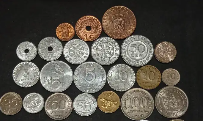 Uang Koin Kuno Indonesia