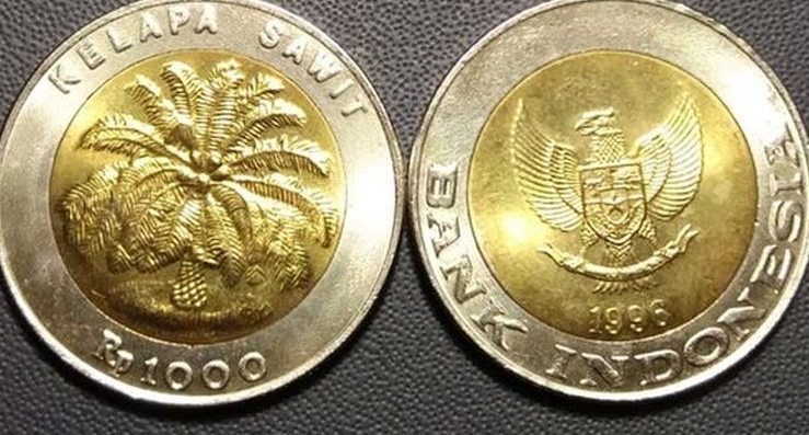 Uang logam gambar kelapa sawit (1993)