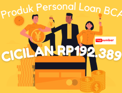 Ilustrasi Personal Loan BCA