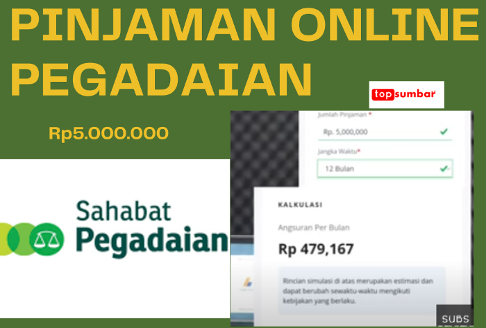 Ilustrasi Pinjaman Online Pegadaian