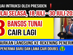HORE! 3 Bansos Tunai Cair Sekaligus hingga 30 Juli 2023 Lewat Bank Himbara (BRI, BNI, Mandiri)