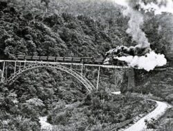 Ilustrasi Kecelakaan Kereta Api Lembah Anai (Foto: Prokabar)