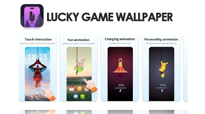 Aplikasi Ganti Wallpaper HP 'Lucky Game Wallpaper'