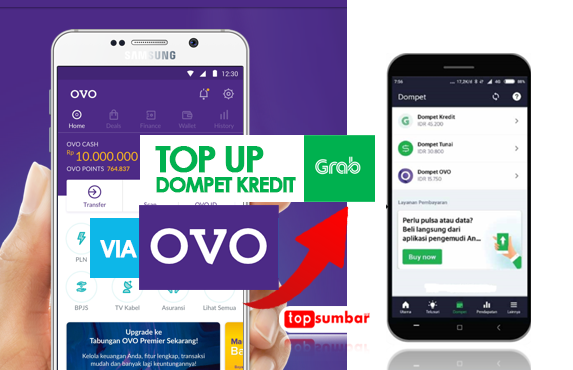Cara Top Up Dompet Kredit Grab via OVO, Driver Wajib Tahu 10 Metode!