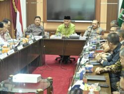 Gubernur Gelar Pertemuan dengan Wabup Pasbar, Guna Ungkap Kronologis Penguasaan Lahan Hutan Produksi oleh Masyarakat