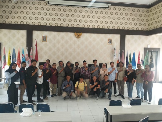 KPU Payakumbuh Umumkan 293 Orang DCS Anggota DPRD Payakumbuh, saat Silaturahmi dengan Pers