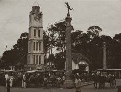 Jam Gadang pada tahun 1935 (Foto: Koleksi Bal F.H.J)