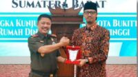 Wako Erman Safar Terima Kunjungan Kajati Sumatera Barat
