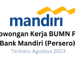Lowongan Kerja PT Bank Mandiri (Persero). (Foto: Topsumbar.co.id)