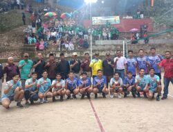Bupati Safaruddin Buka Turnamen Vollyball Wali Nagari Cup II di Koto Tangah Baru Hampa (Foto: Topsumbar.co.id)
