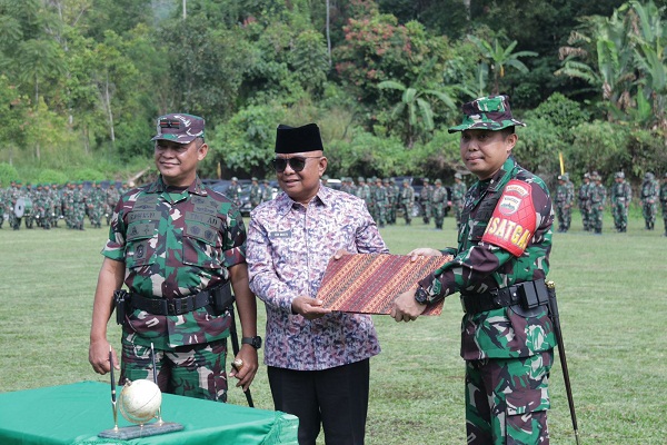 TMMD/N Ke 117 di Nagari Simarasok Agam Berakhir, Danrem 032//Wirabraja : Jaga Kemanunggalan Rakyat-TNI
