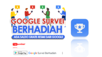 Resmi! Google Survei Berhadiah Saldo Gratis dengan Menjawab Pertanyaan Mudah untuk Pengguna Android