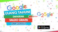 Google Ulang Tahun ke-25! Dapatkan Saldo Gratis Resmi dari Google, Cek Caranya di Sini