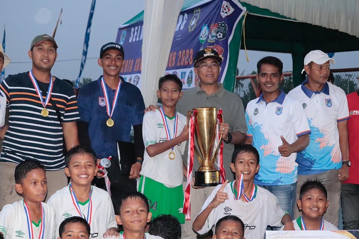 Perisai Kuning Raih Gelar Juara Wali Kota Cup Payakumbuh KU-12 2023