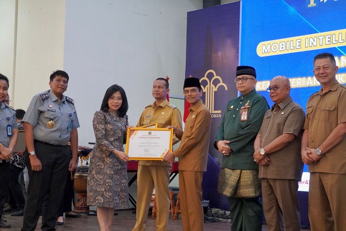 Kabupaten Limapuluh Kota Raih Penghargaan Kekayaan Intelektual, Bupati Safaruddin Harapkan Penguatan Ekosistem Ekonomi