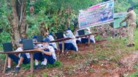 Viral Siswa di Tigo Lurah Kabupaten Solok Harus Ujian di Pinggir Bukit Demi Akses Internet untuk ANBK