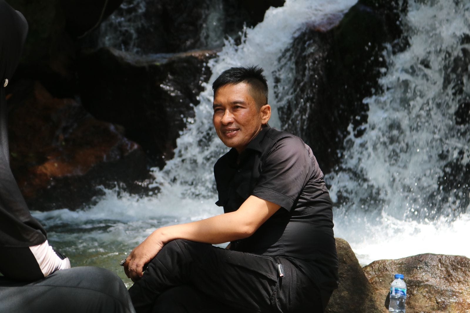 Air Terjun Lubuk Udang, Destinasi Wisata Baru di Padang yang Sedang Viral! (Foto : Dok. Kominfo Padang)