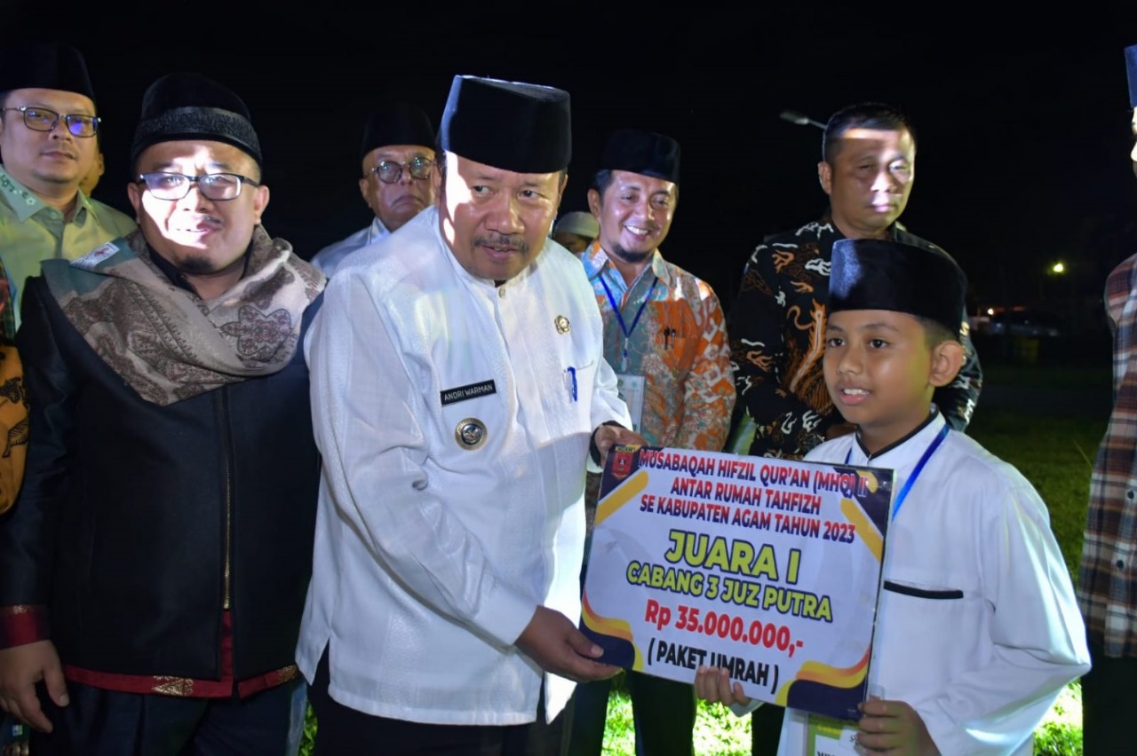 Pemkab Agam Bakal Berangkatkan 16 Pemenang Umrah Lomba MHQ Tingkat Kabupaten